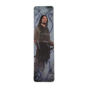 Vintage Aragorn Tab Bookmark, 2002 Lord Rings Two Towers, Y2K Movie, XTAB-622477